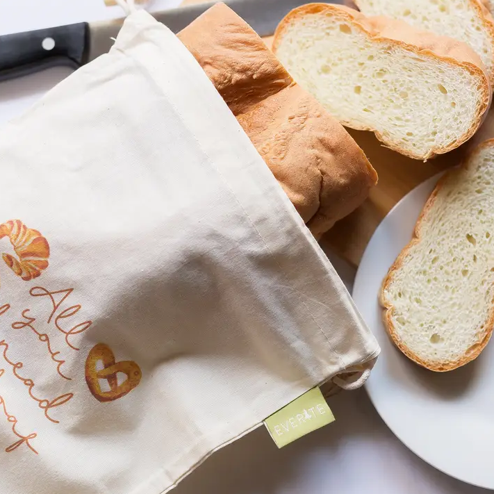 Cotton bread bag sale