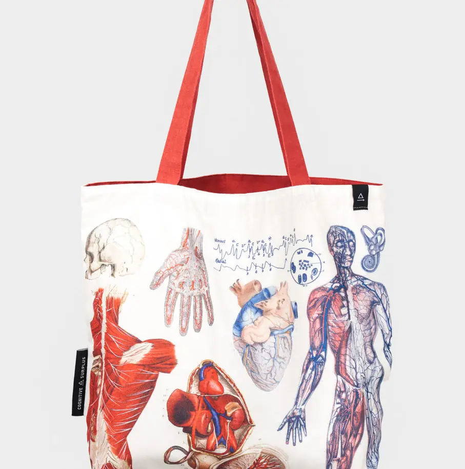 Anatomical Heart Tote - Reversible