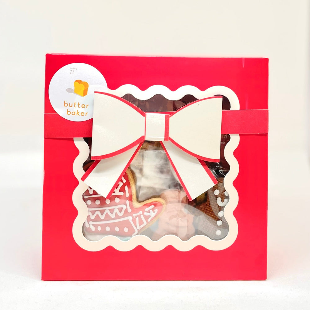 Cookie Gift Box - Red Bow