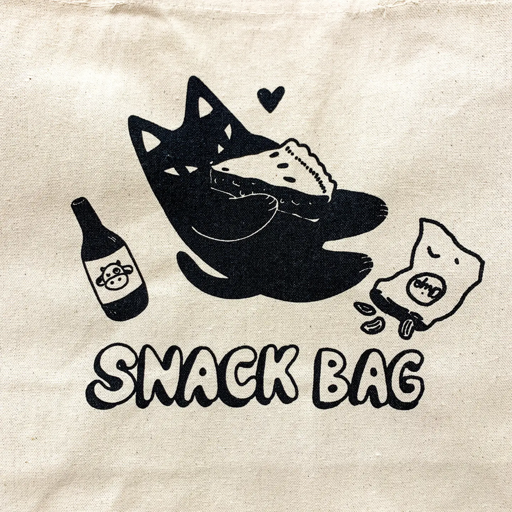 Cat Snack Tote Bag -NEW!-