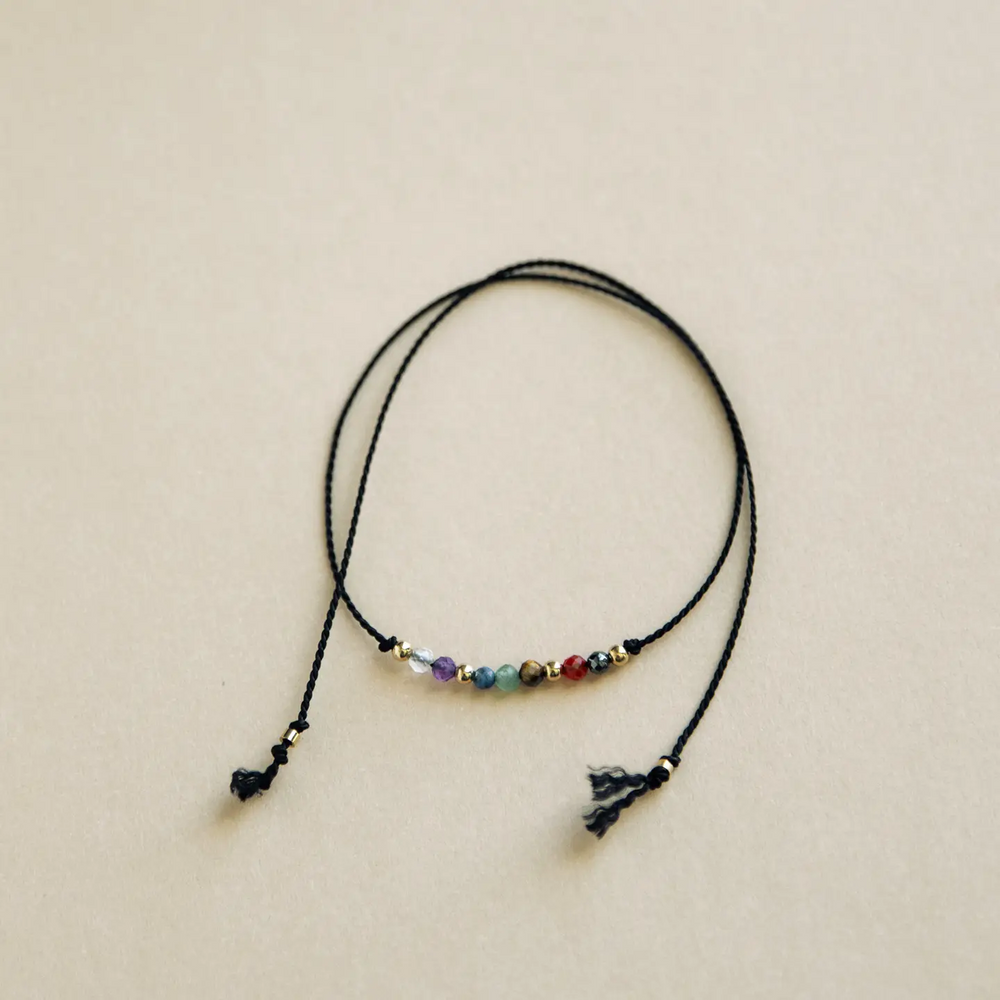 
                      
                        Chakra Wish Bracelet 🍁
                      
                    