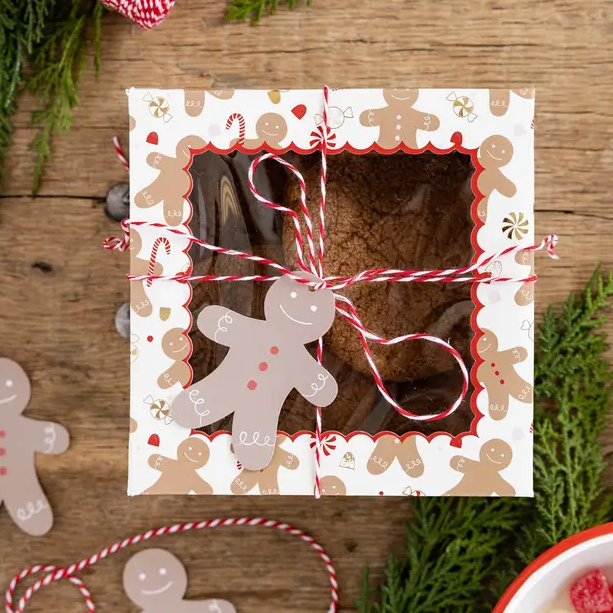 Cookie Gift Box - Gingerbread People