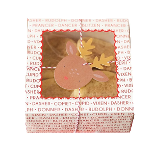 
            
                Load image into Gallery viewer, Cookie Gift Box - Rudolph Reindeer
            
        
