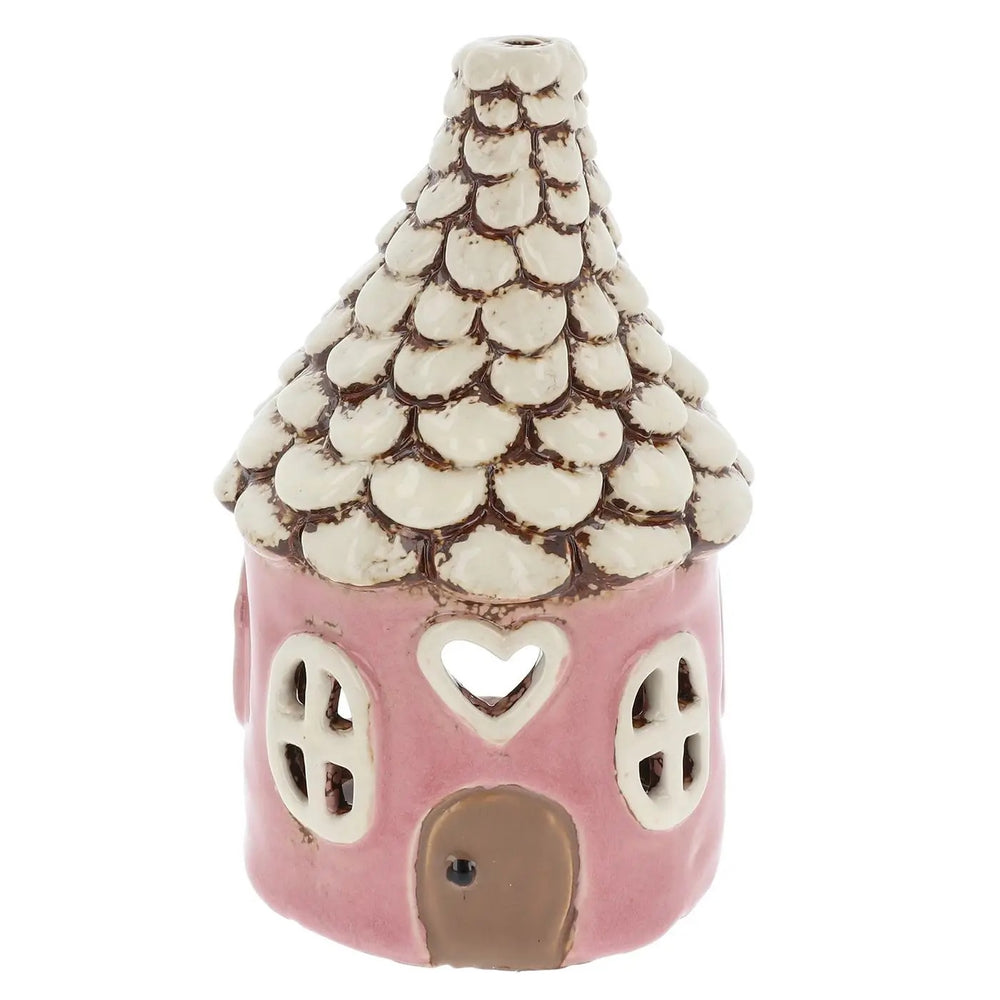 
            
                Load image into Gallery viewer, Village Collection: Fairy House Tealight Holder / Planter
            
        