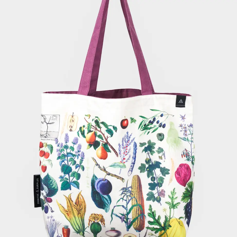 Farmer's Market Tote - Reversible