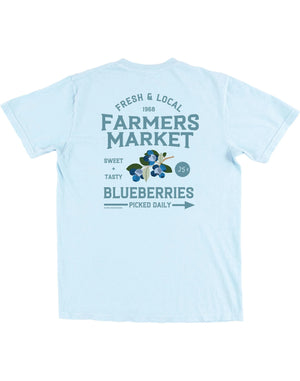 Farmers Market Tee - Blueberry -NEW!-