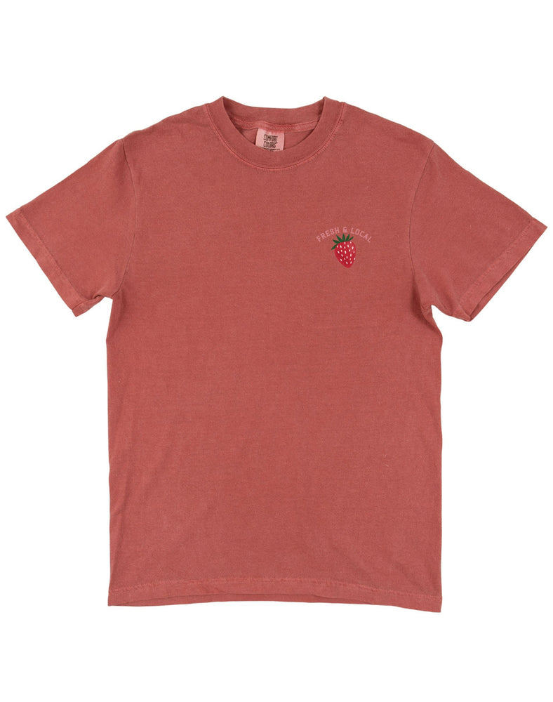 Farmers Market Tee - Strawberry