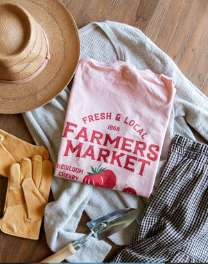 Farmers Market Tee - Tomato