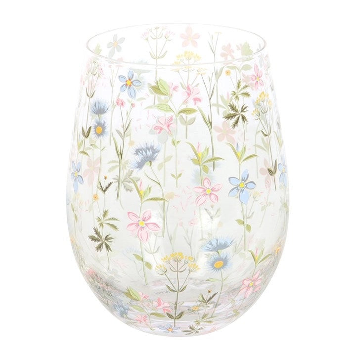 Blooming Garden Stemless Glass