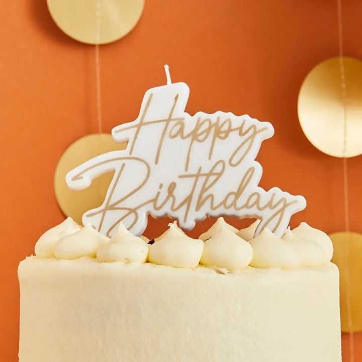Happy Birthday Candle