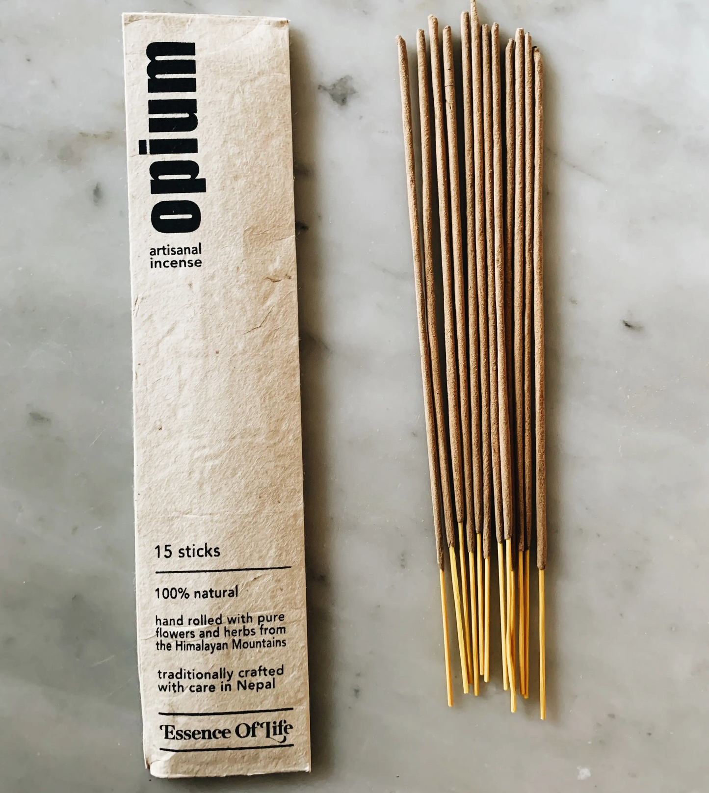 Handcrafted 100% Natural Artisanal incense- Opium