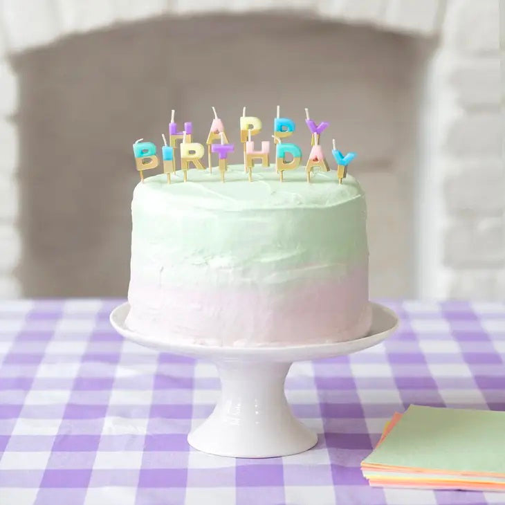 
            
                Load image into Gallery viewer, Happy Birthday Candle (13 letter candles)
            
        