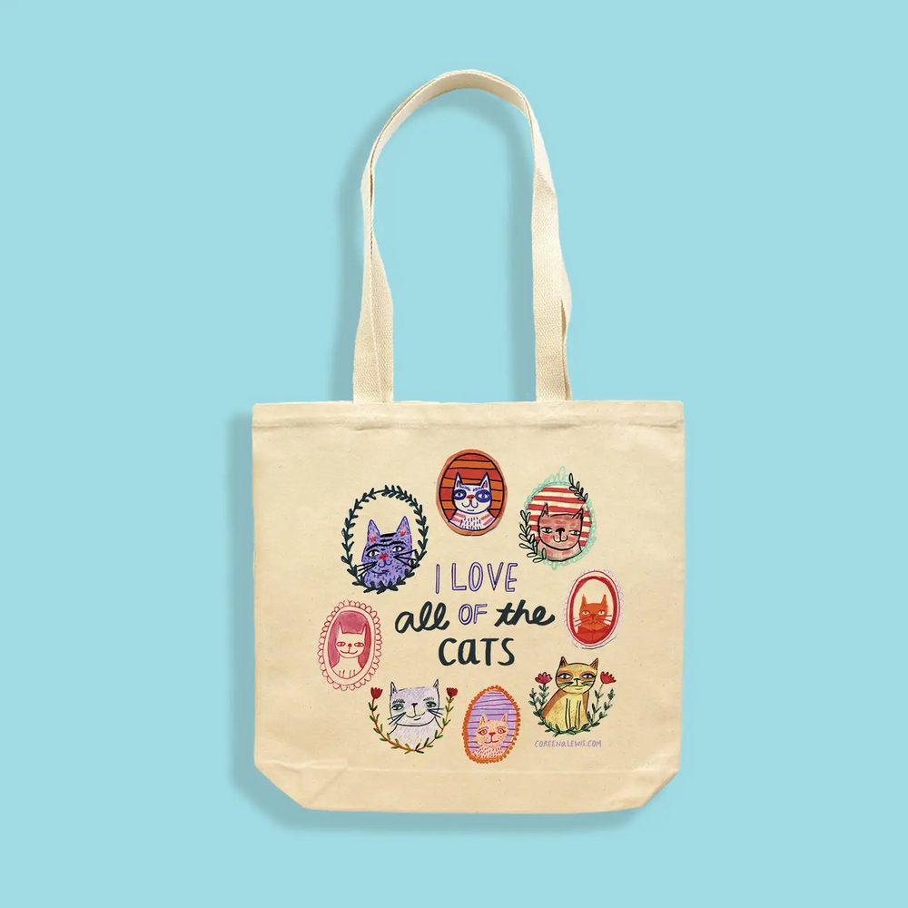 I Love All of the Cats Tote