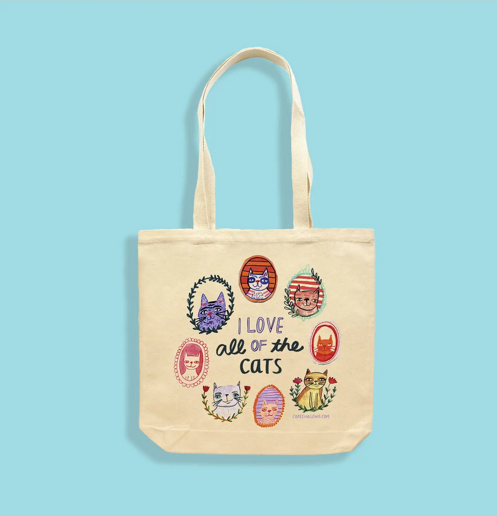 I Love All of the Cats Tote