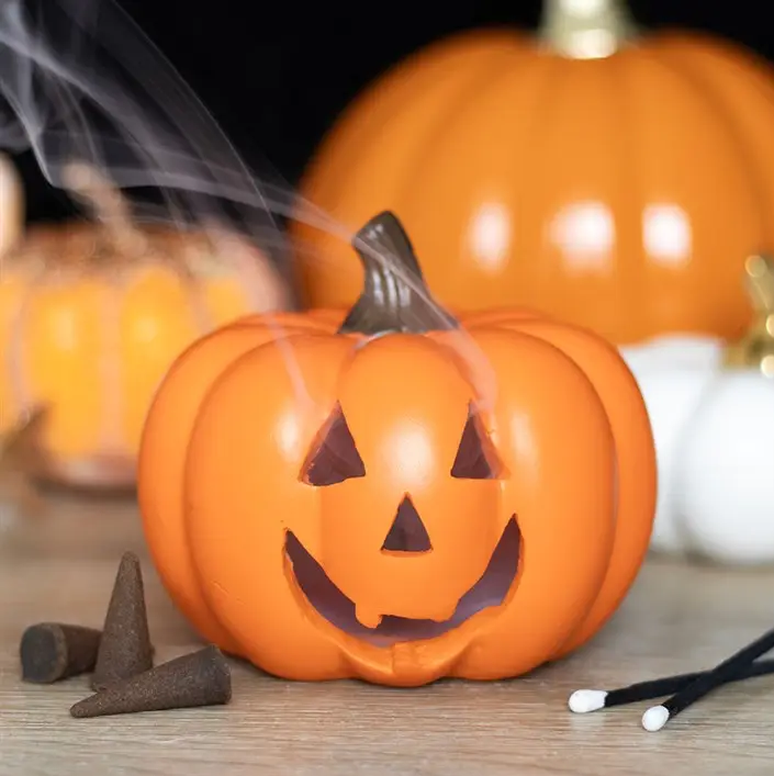 Jack-O'-Lantern Incense Holder