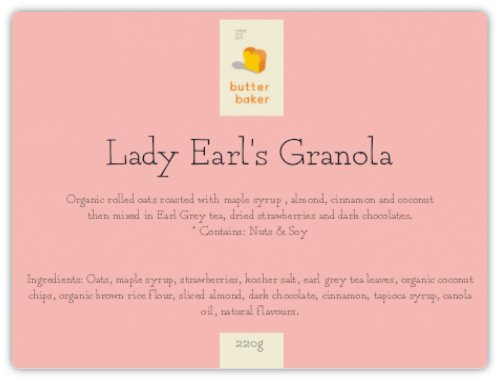 Lady Earl's Granola
