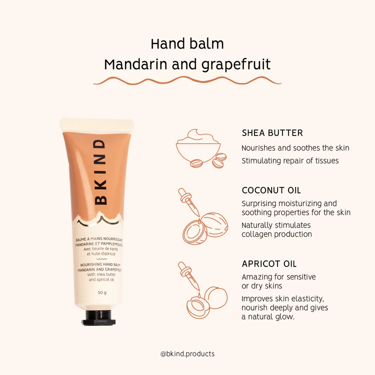 Nourishing Hand Balm - Mandarin & Grapefruit