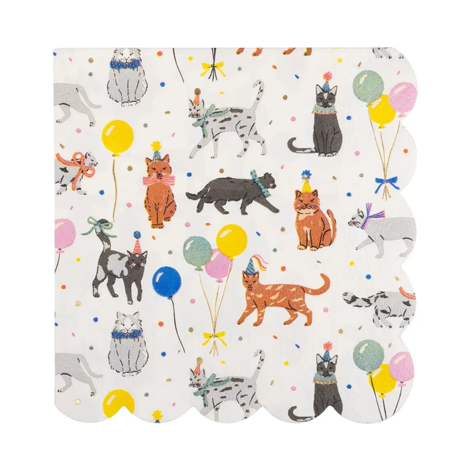 Party Napkins - Cat Party