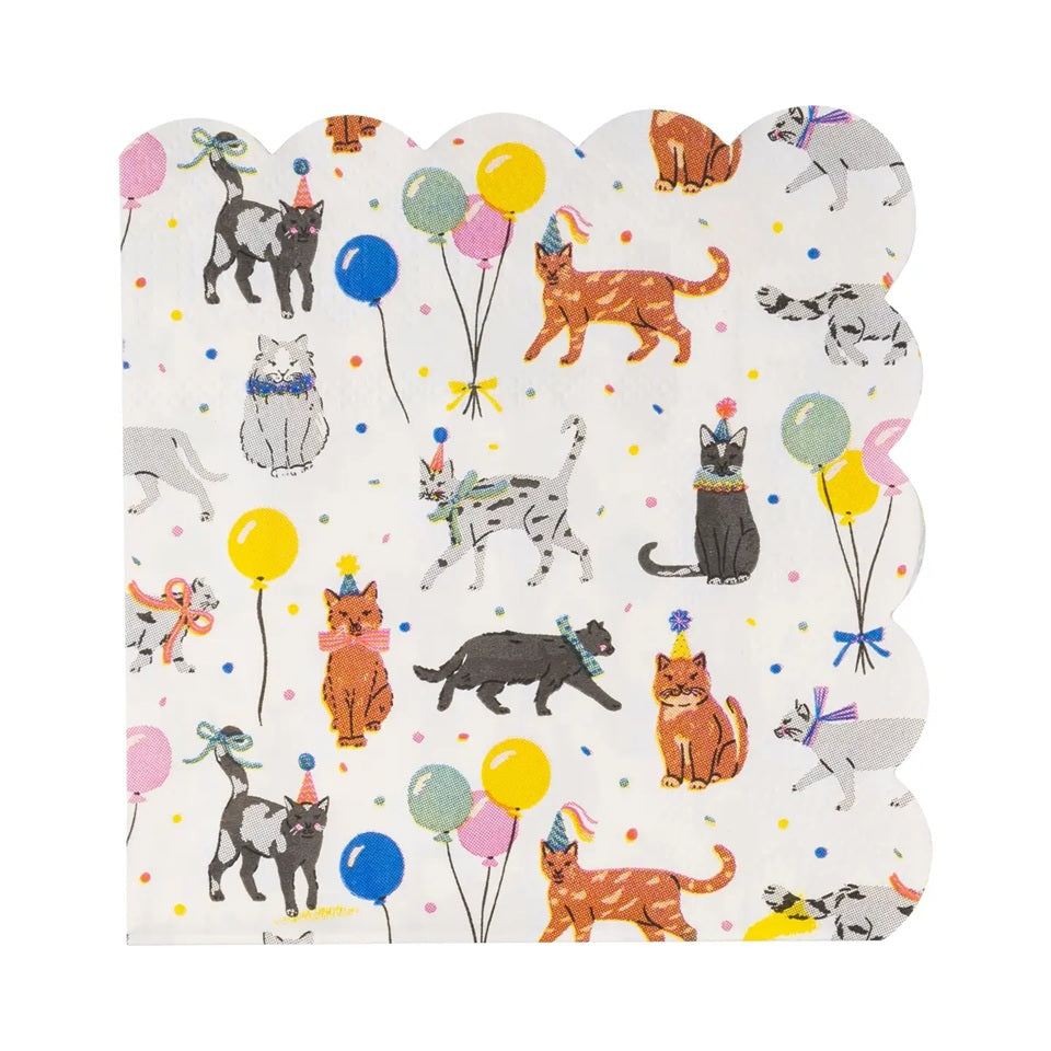 Party Napkins - Cat Party