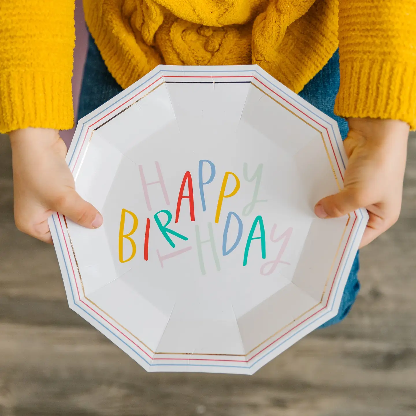 Party Plates - Happy Birthday