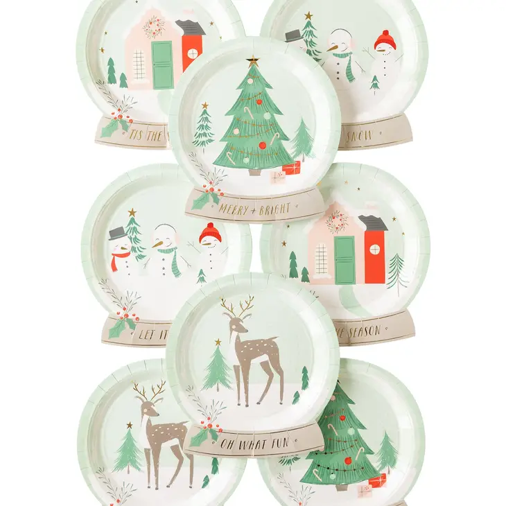 
            
                Load image into Gallery viewer, Party Plates - Snow Globe
            
        