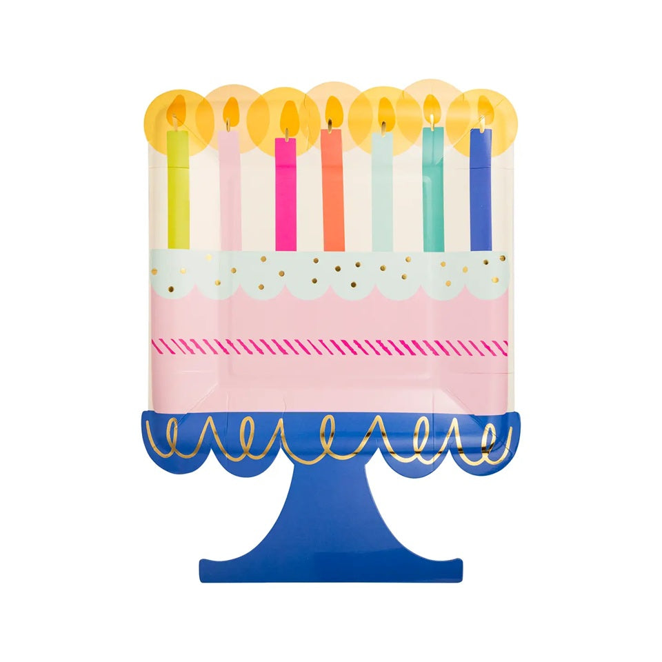 Party Plates - Birthday Cake