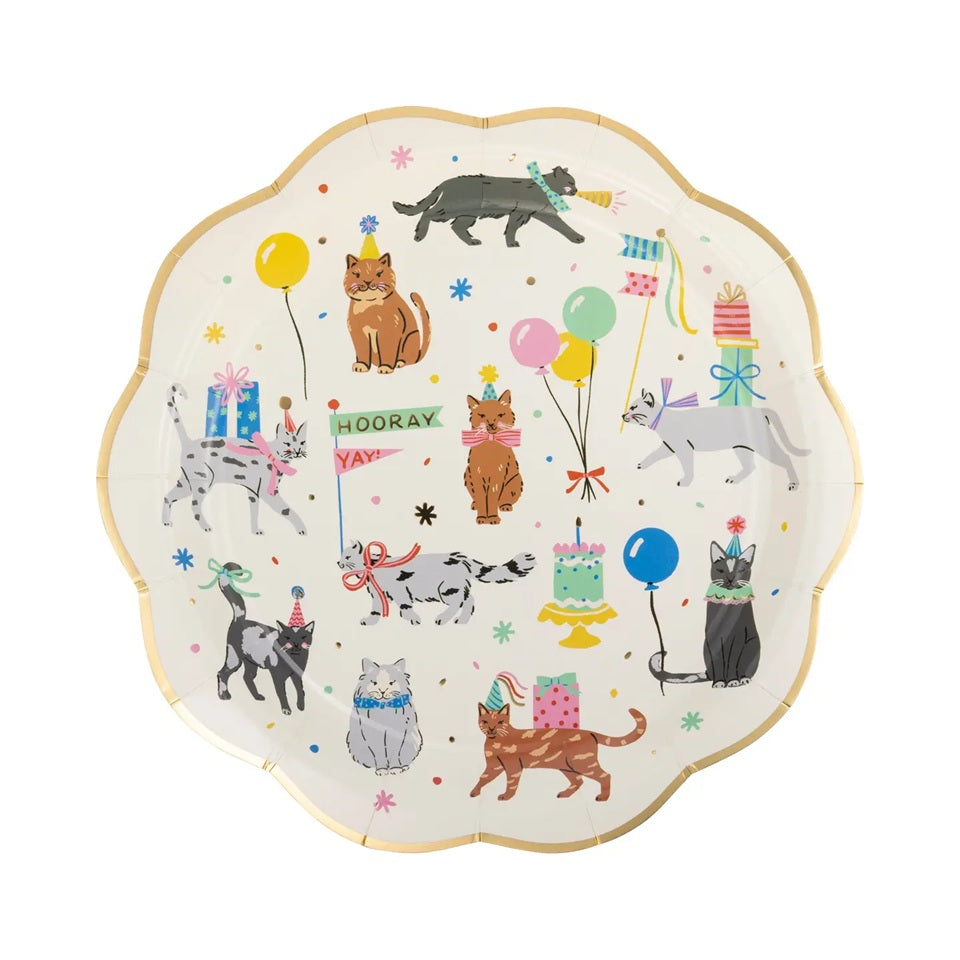 Party Plates - Cat Party