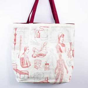 
            
                Load image into Gallery viewer, Med School Tote - Reversible
            
        