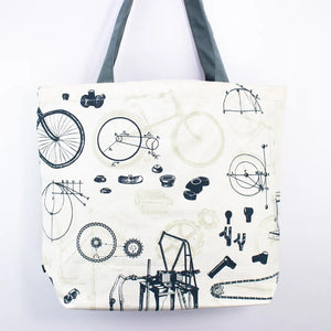 
            
                Load image into Gallery viewer, Bicycle Tote - Reversible
            
        