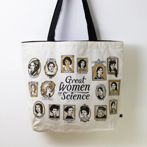 
            
                Load image into Gallery viewer, Great Women of Science Tote - Reversible
            
        