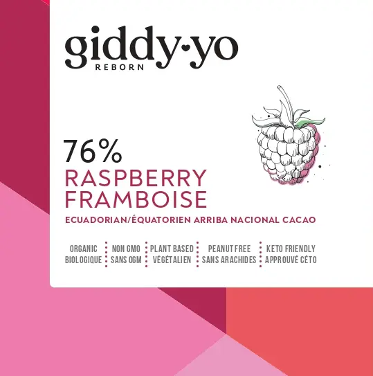 Raspberry - 76% Dark Chocolate