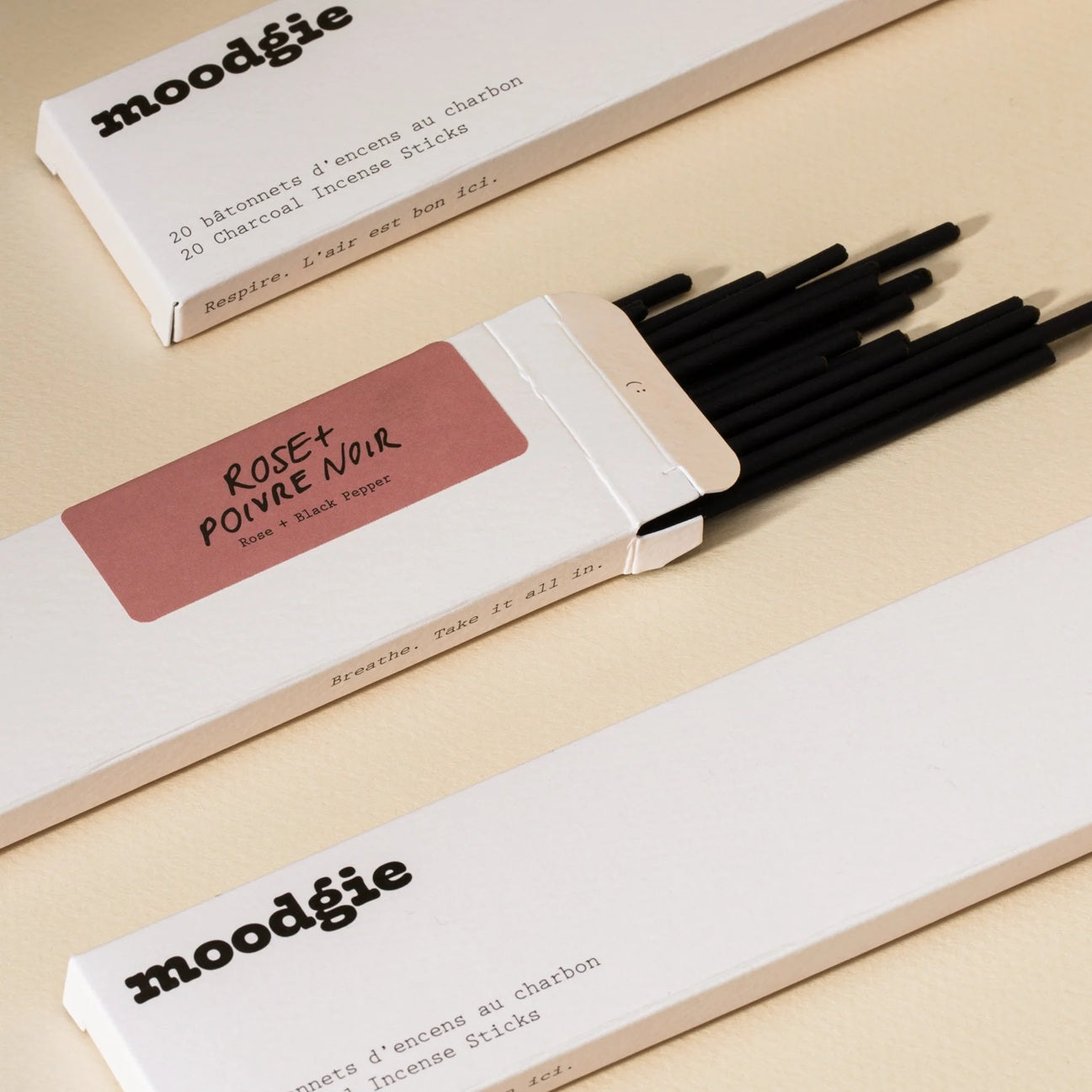 Rose + Poivre Noir Incense 🍁