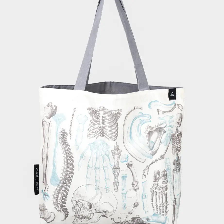 Skeleton Tote - Reversible