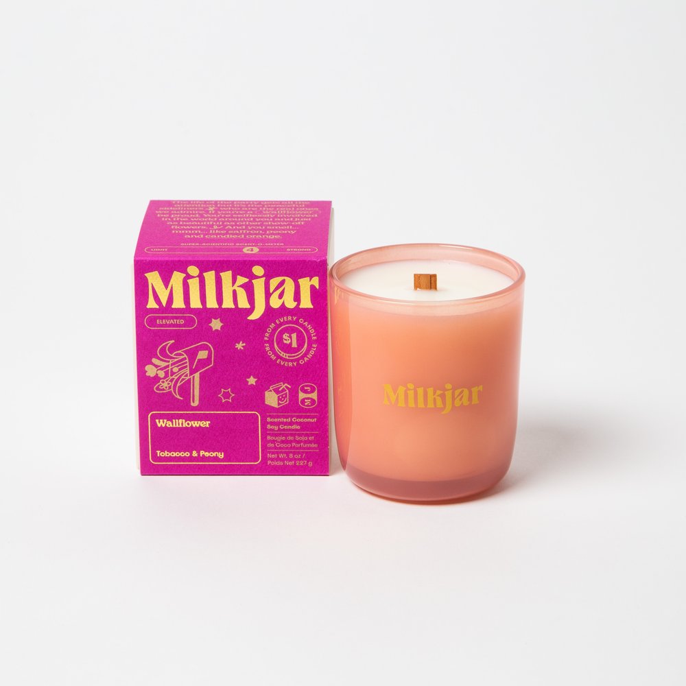 Wallflower - Plant based candle 8oz