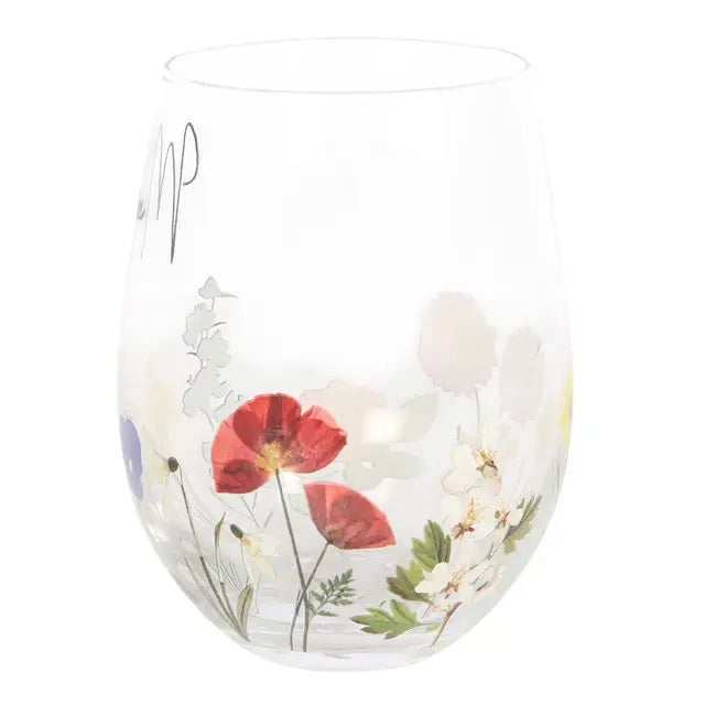 
                      
                        Wildflower Stemless Glass for Mum
                      
                    