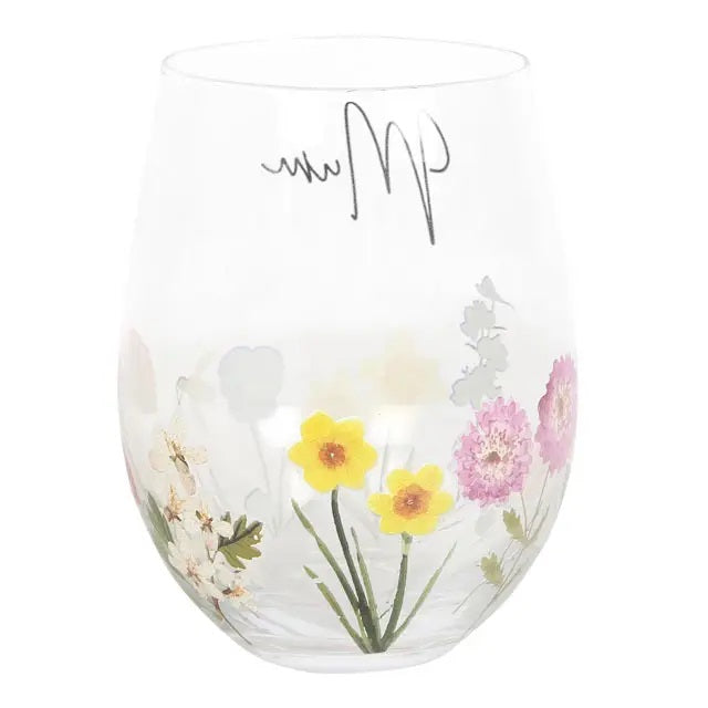 
                      
                        Wildflower Stemless Glass for Mum
                      
                    