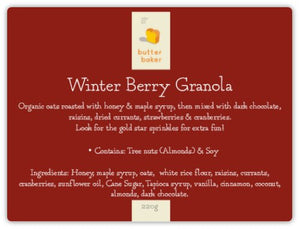 Winter Berry Granola