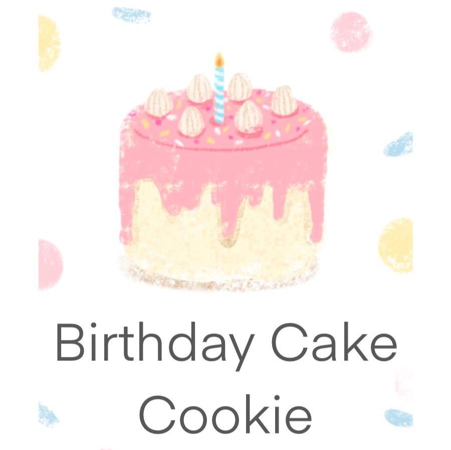 Birthday Cake Mini Cookies