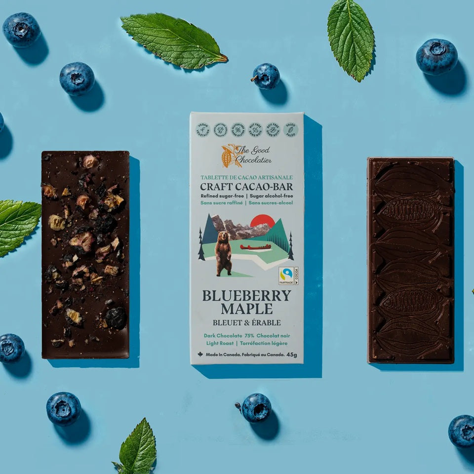 Blueberry - 75% Dark Chocolate
