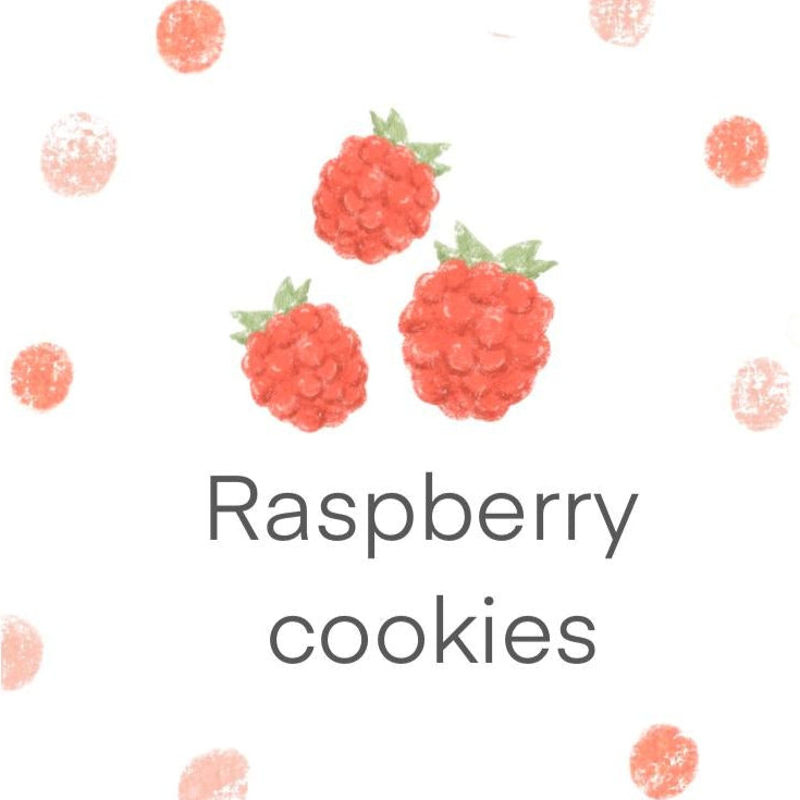 Raspberry Mini Cookies