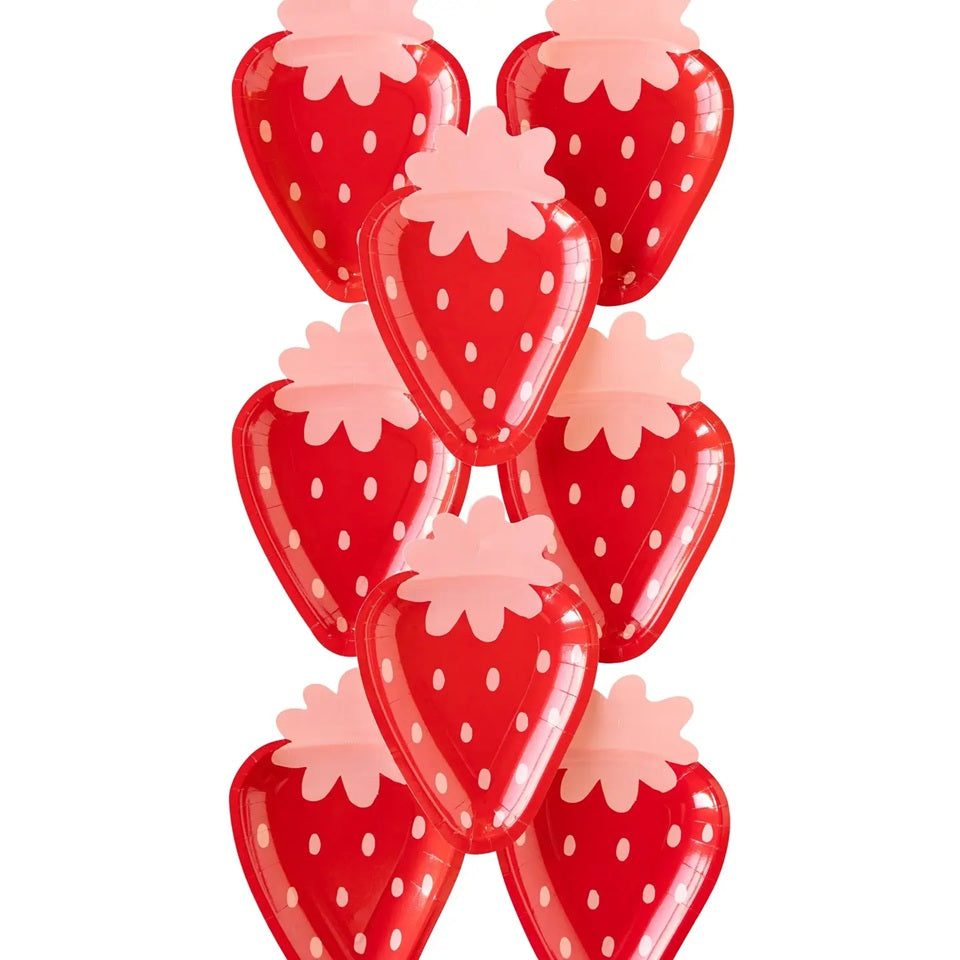 Party Plates - Strawberry