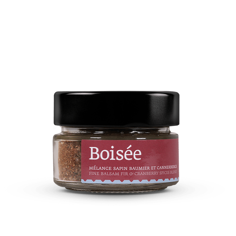 Balsam ﬁr & cranberry spice blend