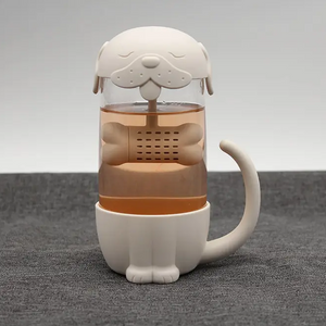 Dog Tea Mug - with infuser