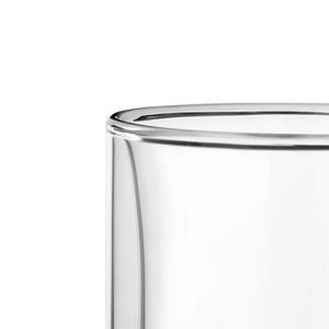 Double Wall Glass Cup 3 oz - Set Of 2