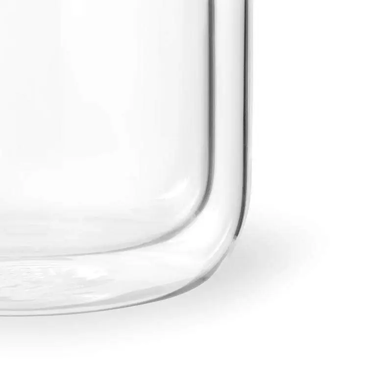 Double Wall Glass Cup 3 oz - Set Of 2