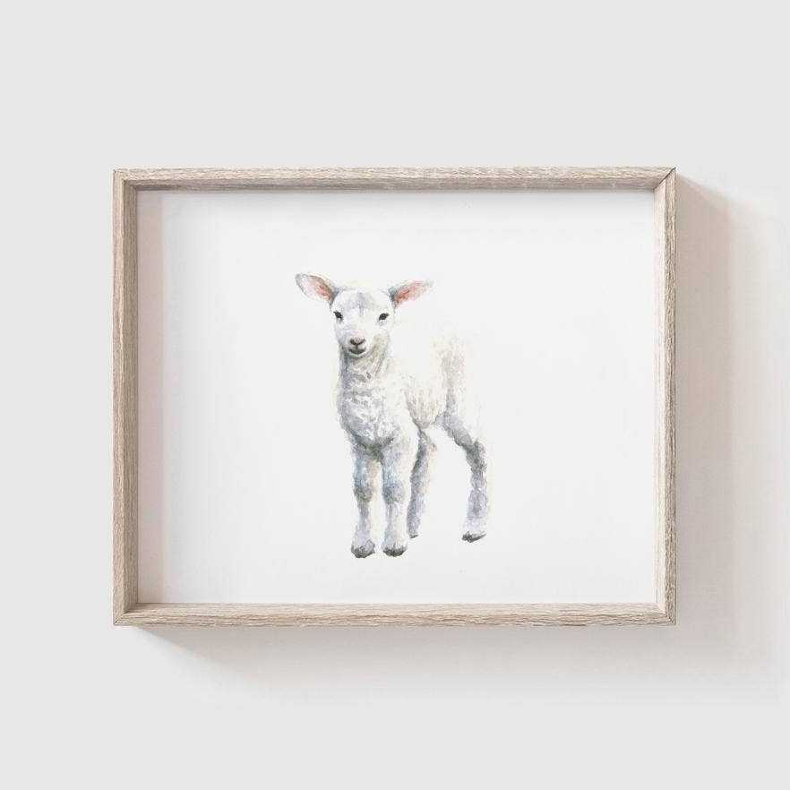 
            
                Load image into Gallery viewer, Lamb Art Print
            
        