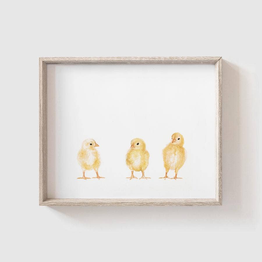 Chicks Art Print