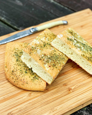 
            
                Load image into Gallery viewer, Garlic Herb Focaccia - Baking Mix
            
        