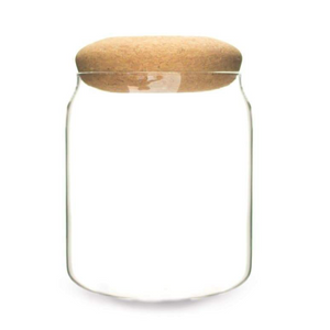 Glass Jar with cork lid - 0.7L