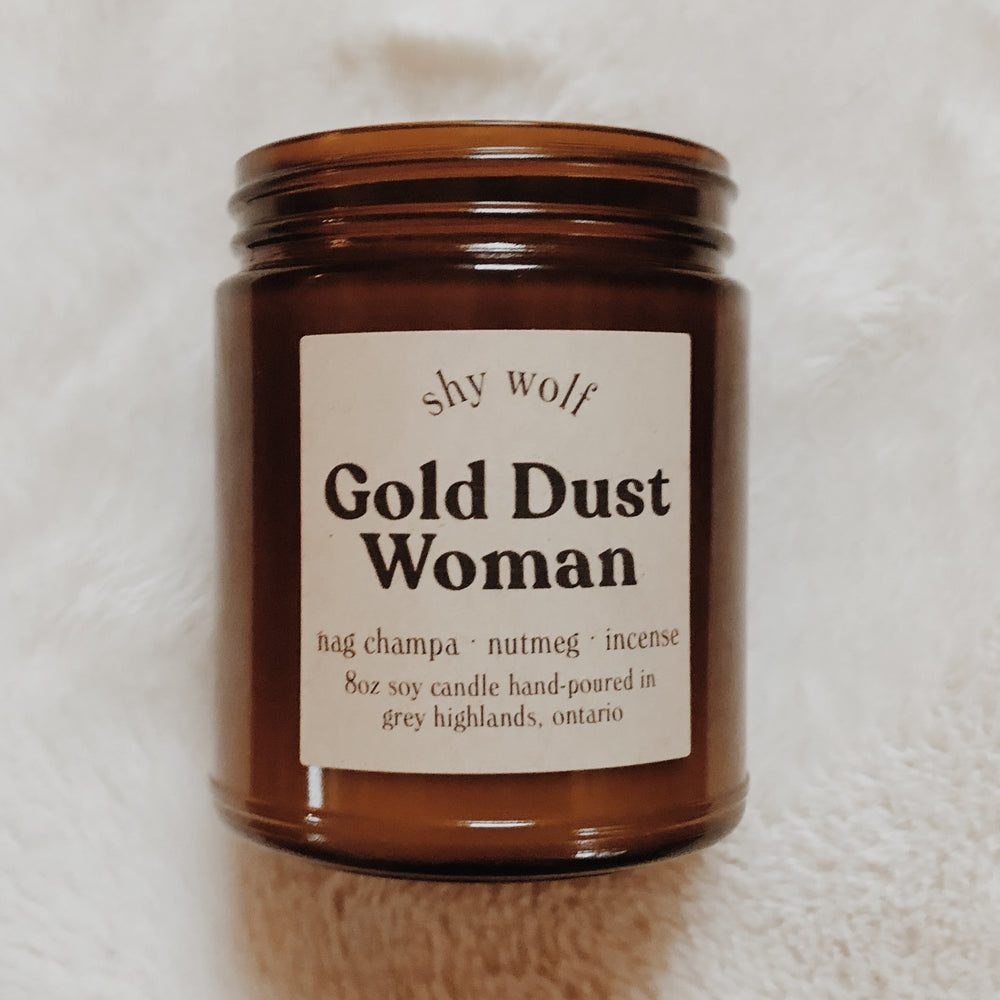 Gold Dust Woman Candle